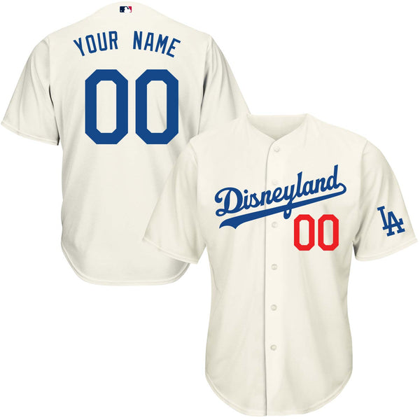 Hometown Dsnyland Baseball Cream Jersey- Animal Skin