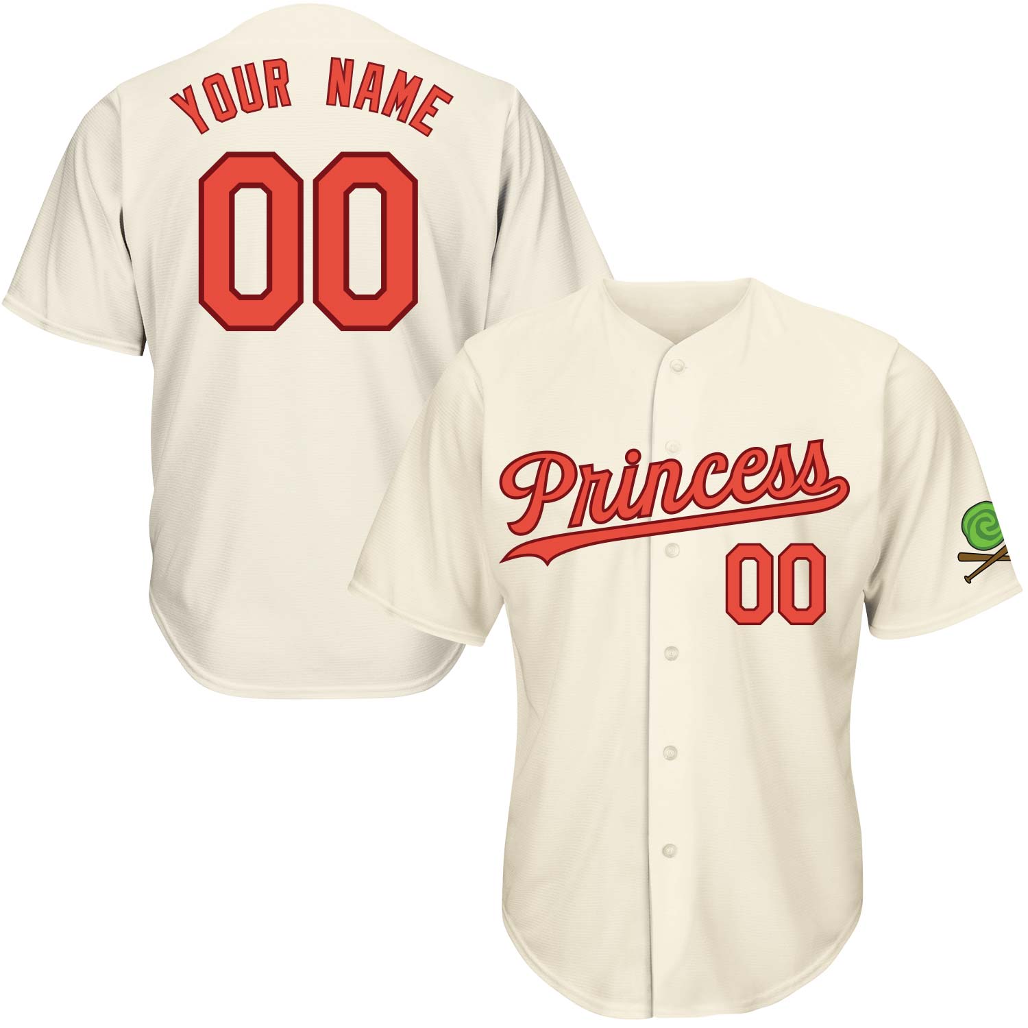 Princess Tia Baseball Jersey – Park Friends