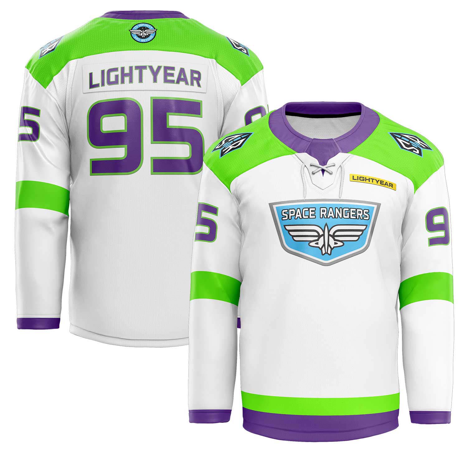Prince and The New Power Generation Purple Hockey Jersey