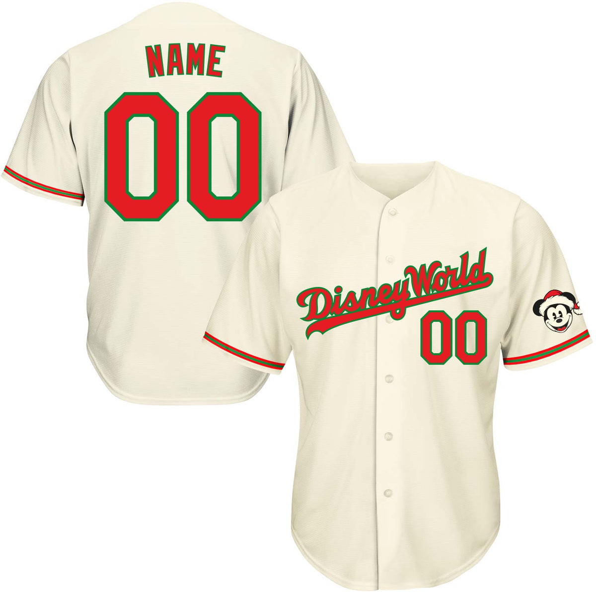 Holiday Baseball Jersey - WORLD 2