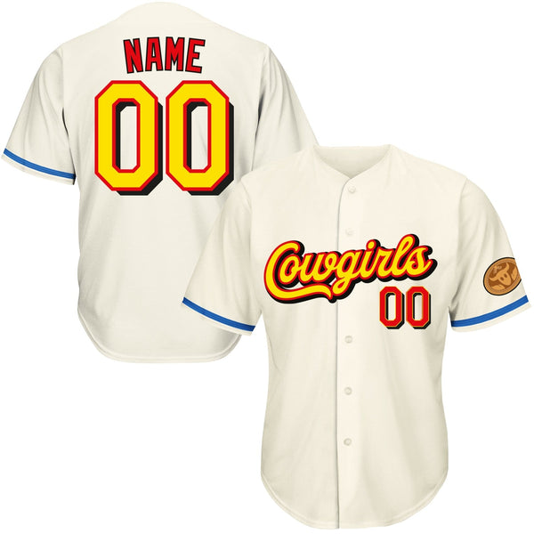 Cowgirls Baseball Jersey