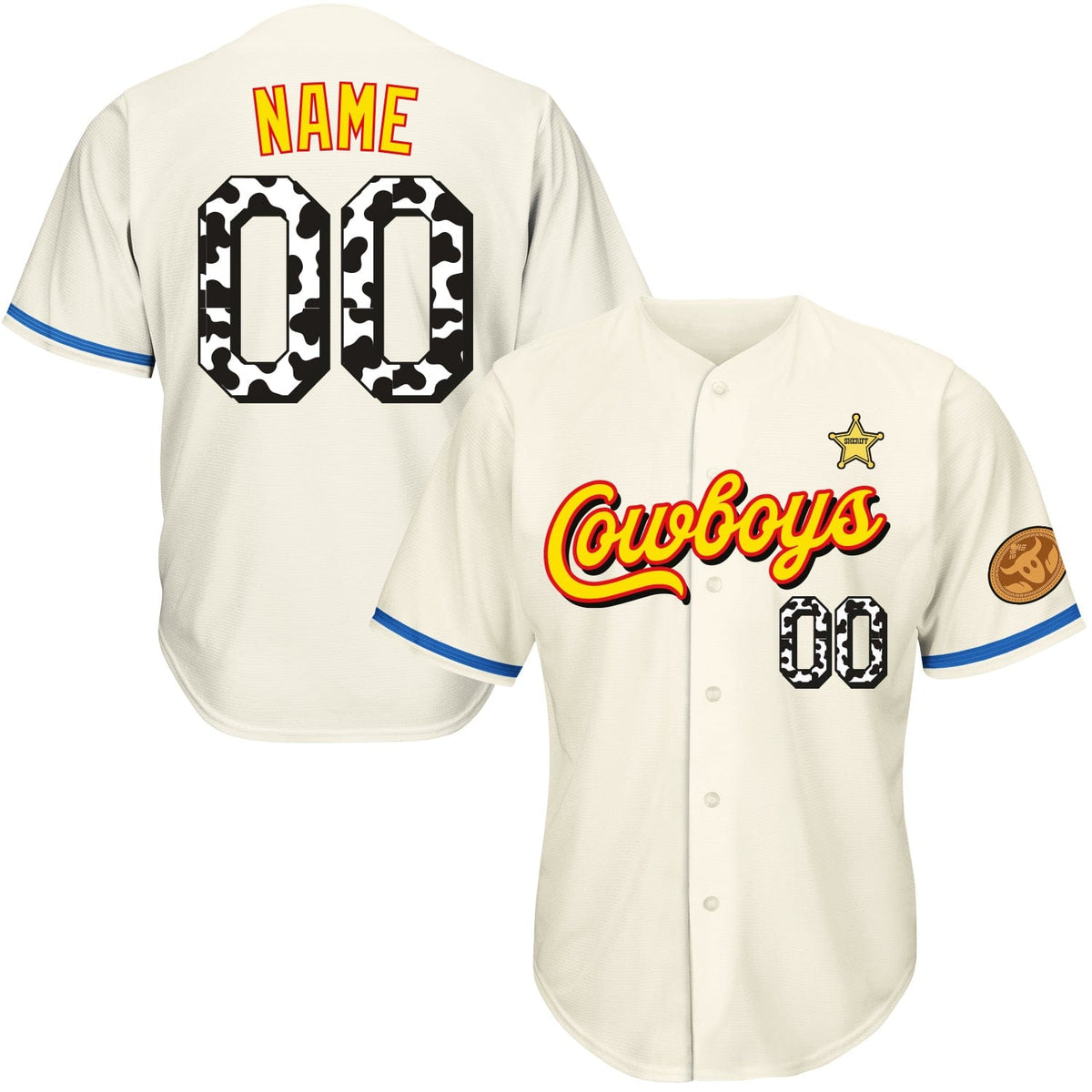 Cowboys Baseball Jersey