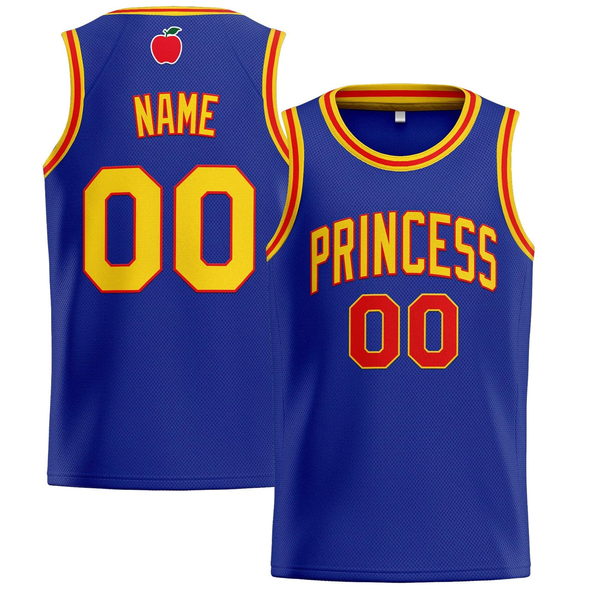 Princess Miss Snow Basketball Jersey