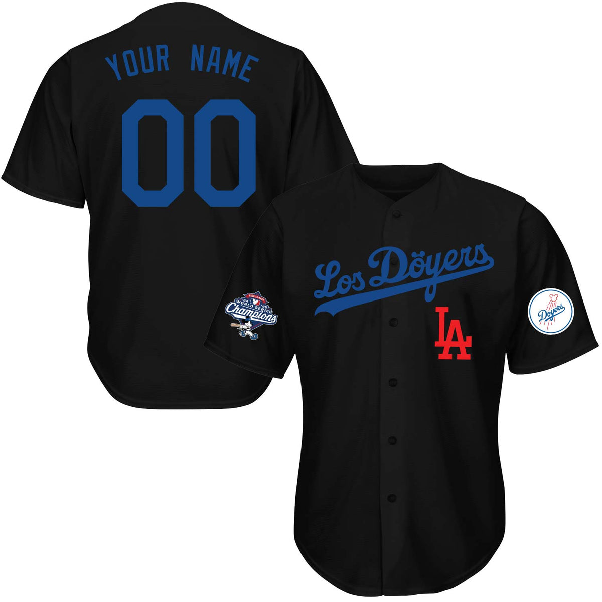 Los Doyers 2025 Campeones LA Baseball Jersey