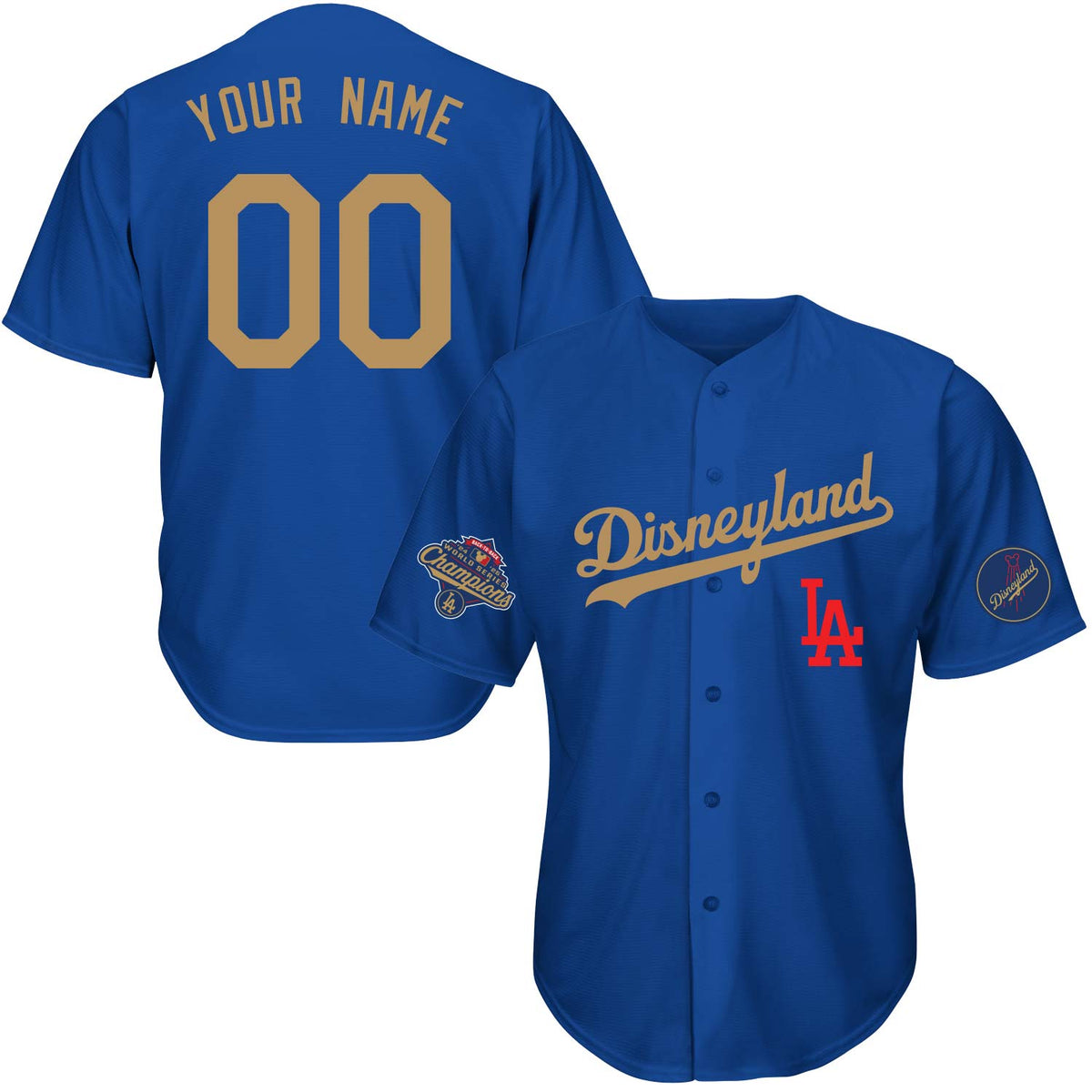 2025 Hometown LA Gold Champs Baseball Jersey