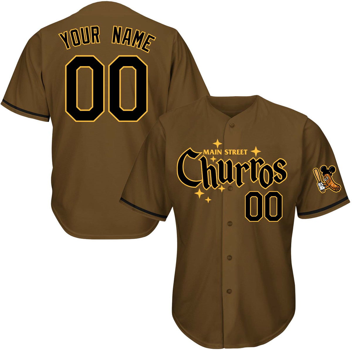 Churros Baseball Jersey
