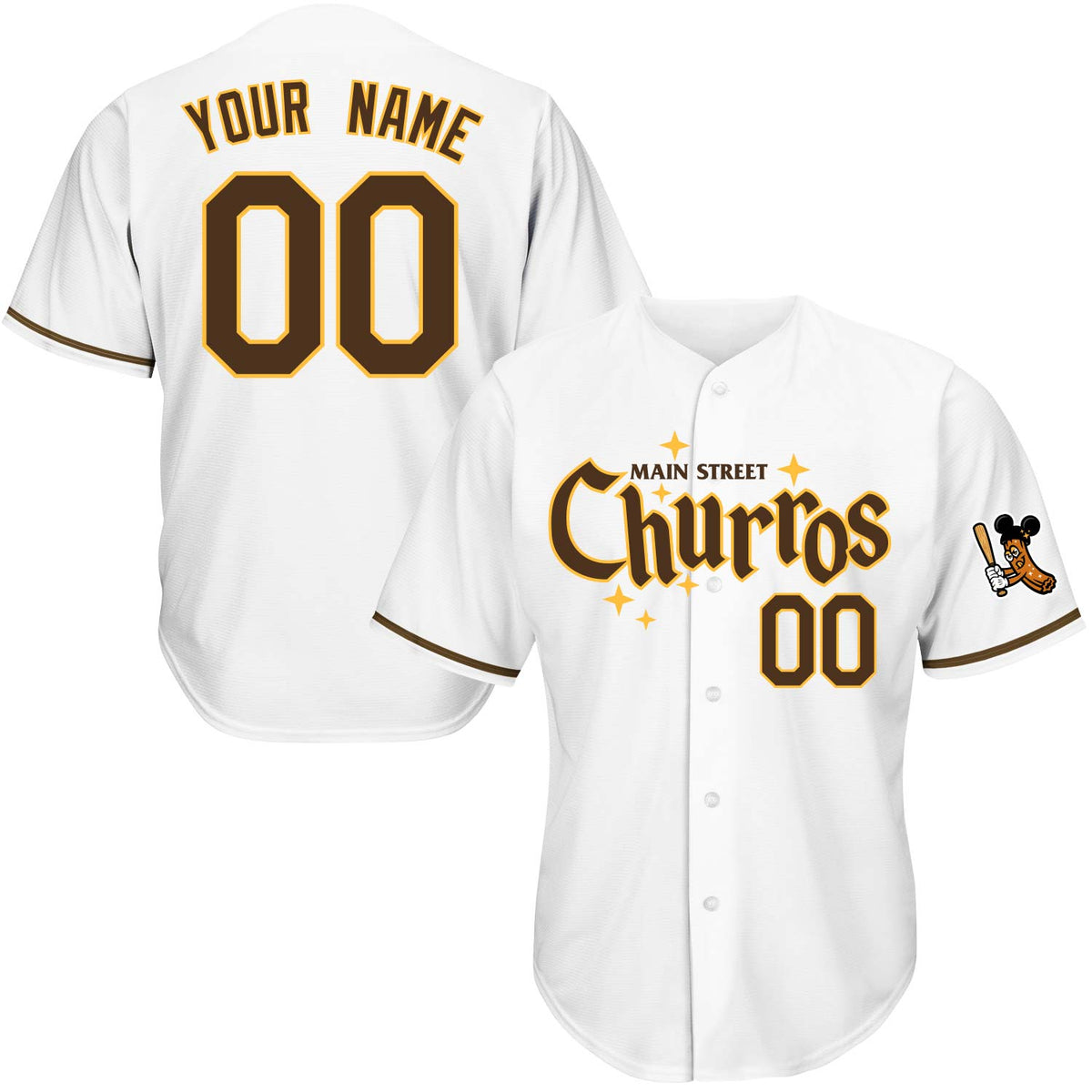 Churros Baseball Jersey