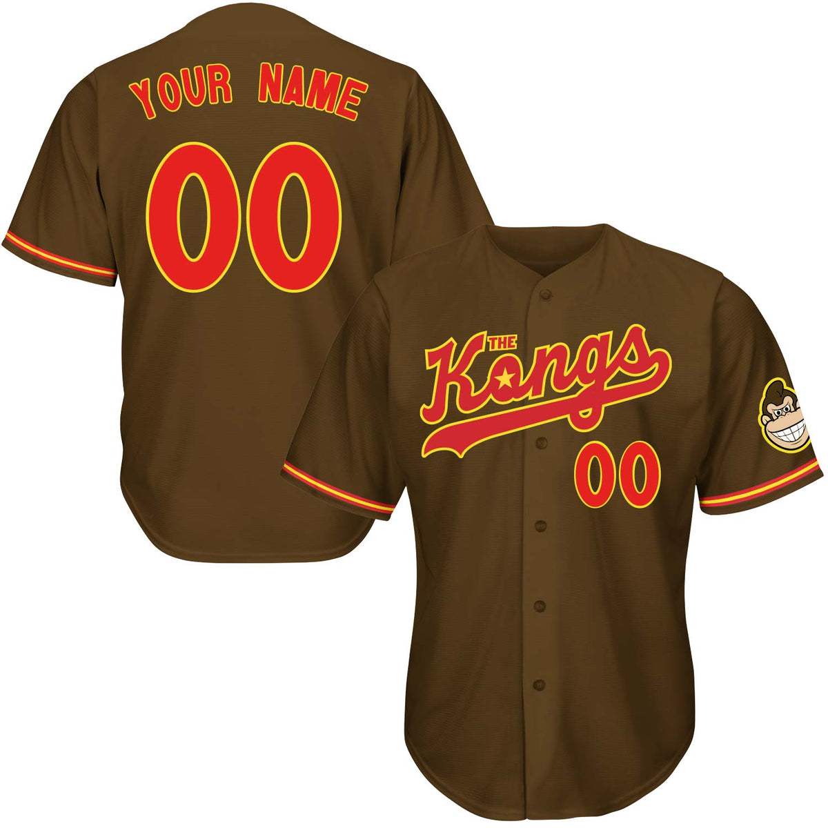 DK The Kongs Baseball Jersey