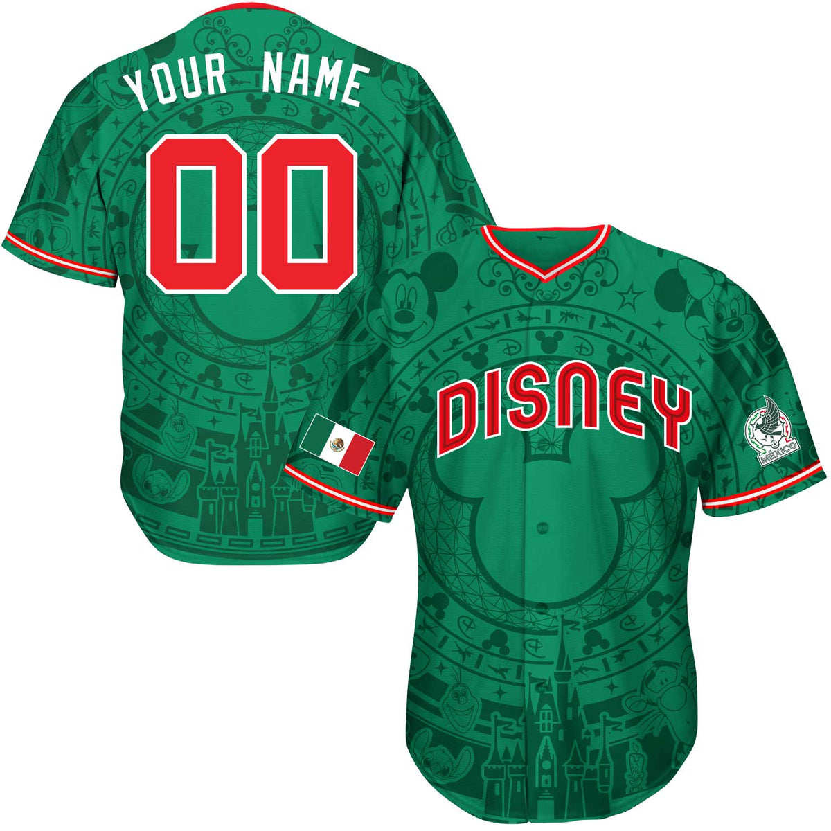 Mexico Soccer/Baseball Jersey