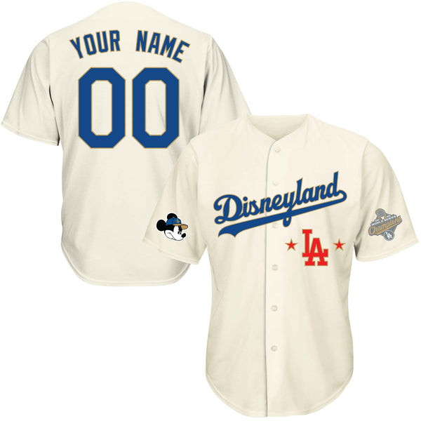 Gold Dsnyland Baseball Jersey