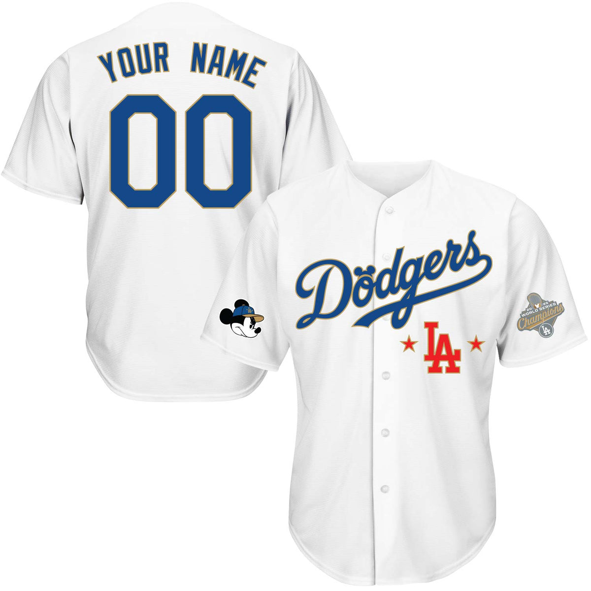 Gold Flying Ddgrs Baseball Jersey