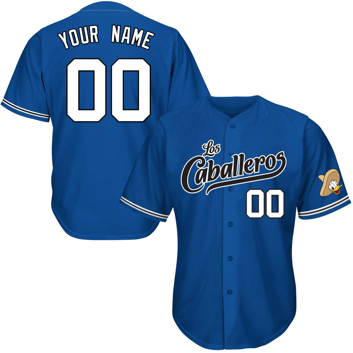 Los Caballeros Baseball Jersey - Duck