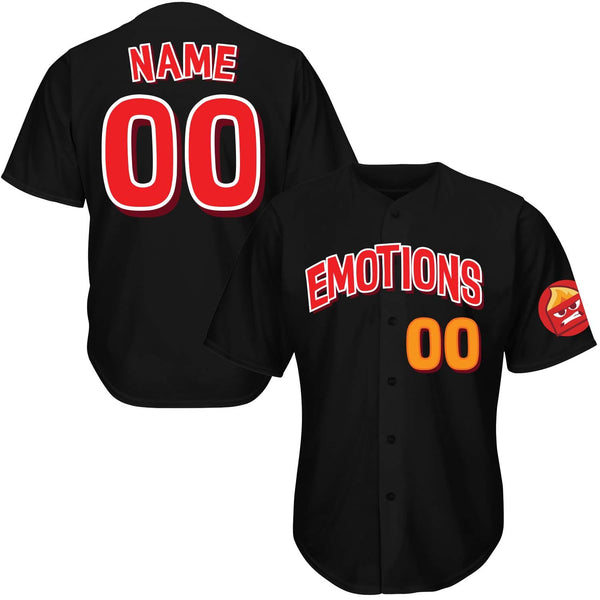 Emotions Anger Baseball jersey