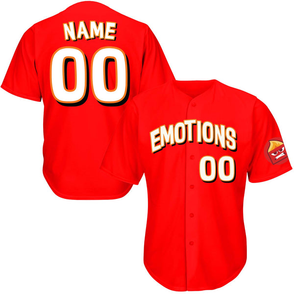 Emotions Anger Baseball jersey