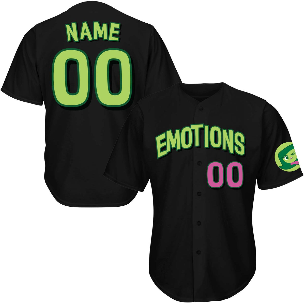 Emotions Disgusted Baseball jersey