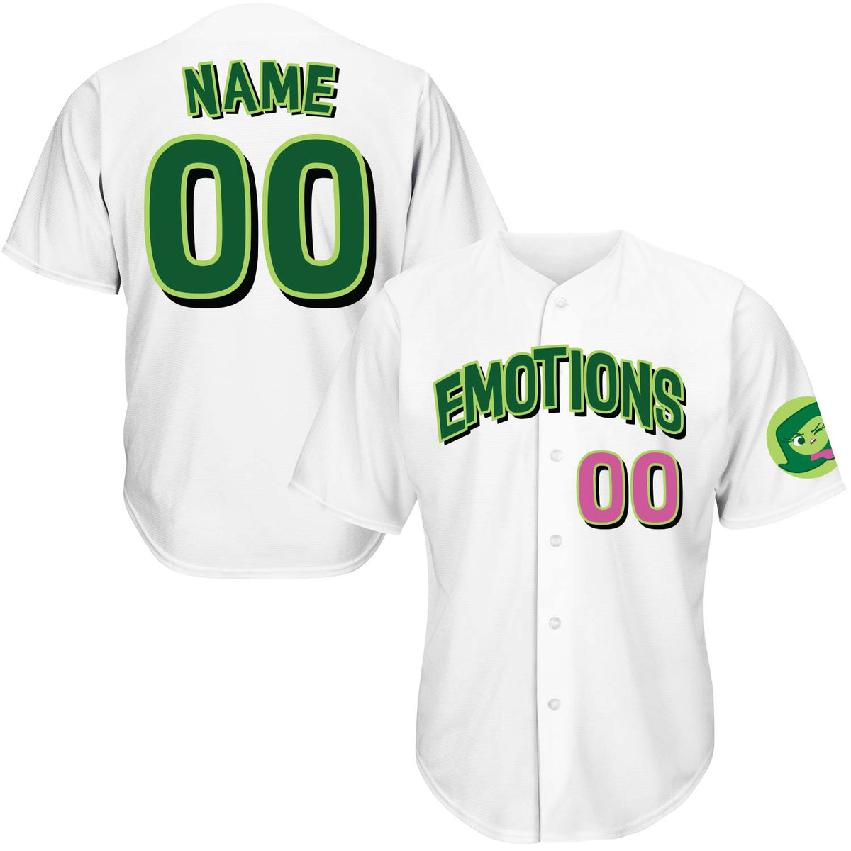 Emotions Disgusted Baseball jersey