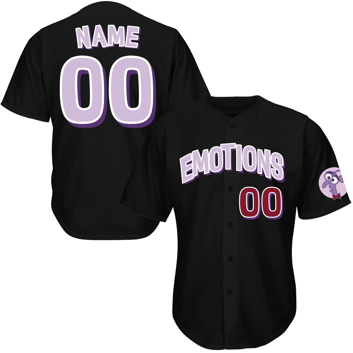 Emotions Fear Baseball jersey