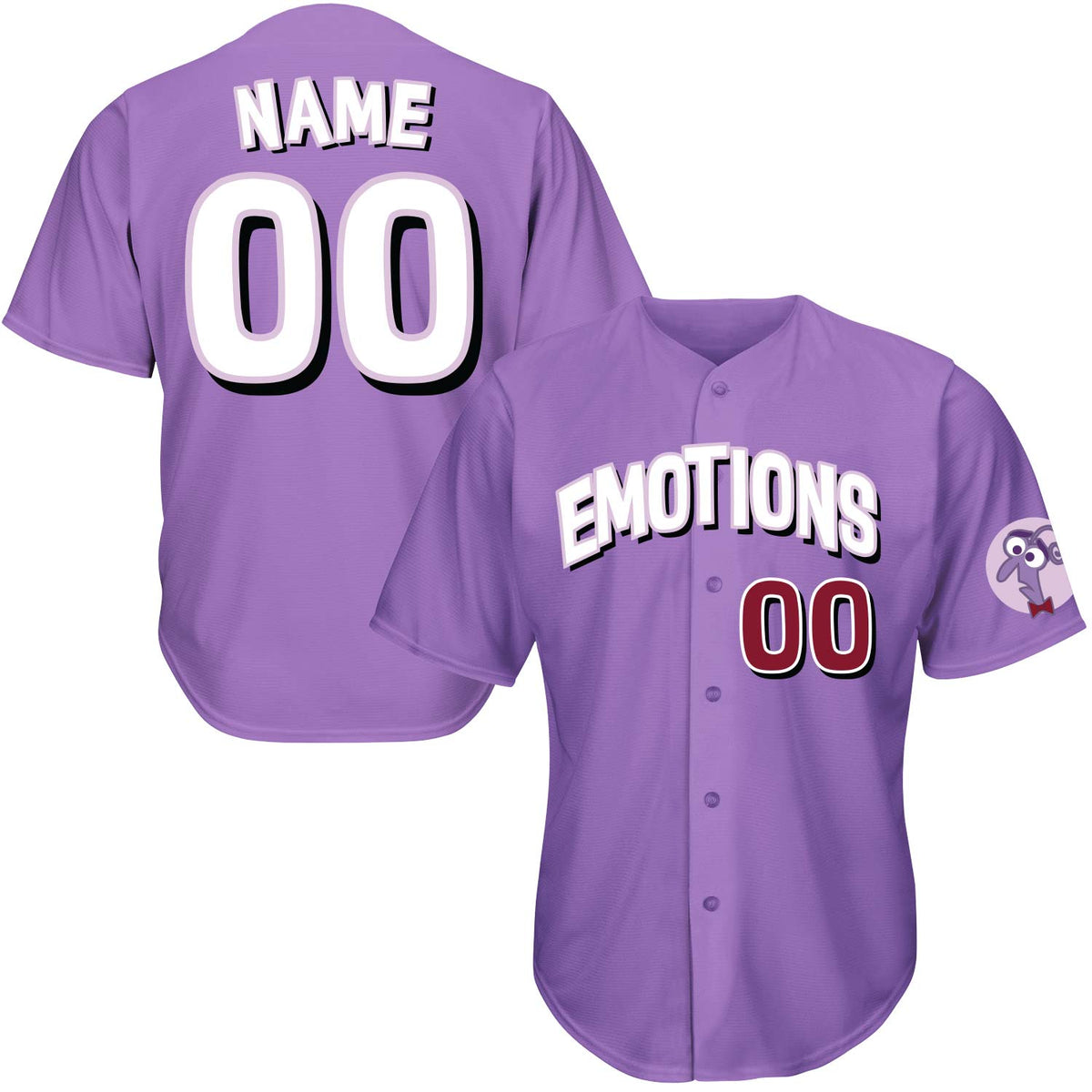 Emotions Fear Baseball jersey