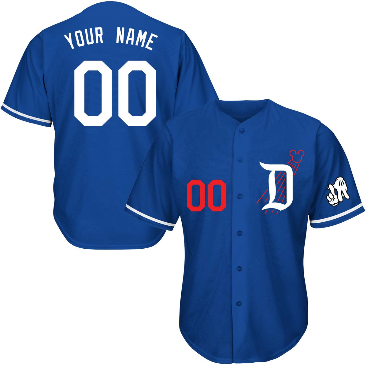 Hometown LA Flying Mouse Baseball Jersey