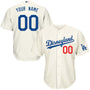 Hometown Dsnyland Baseball Cream Jersey- Animal Skin