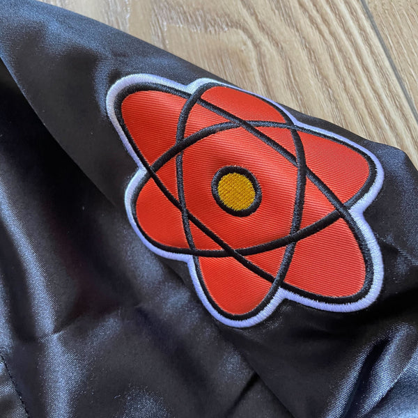 Powerline Varsity Satin Jacket - Ready to Ship