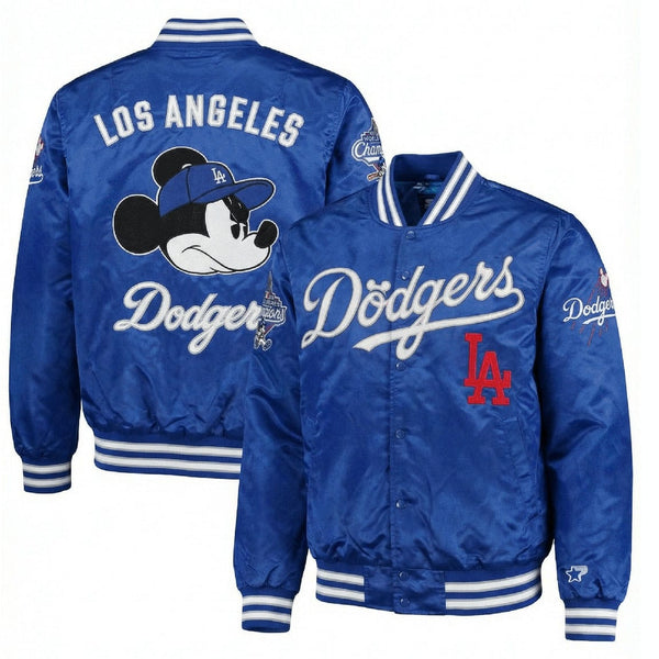 Dsnyland LA Satin Jacket - Royal Blue