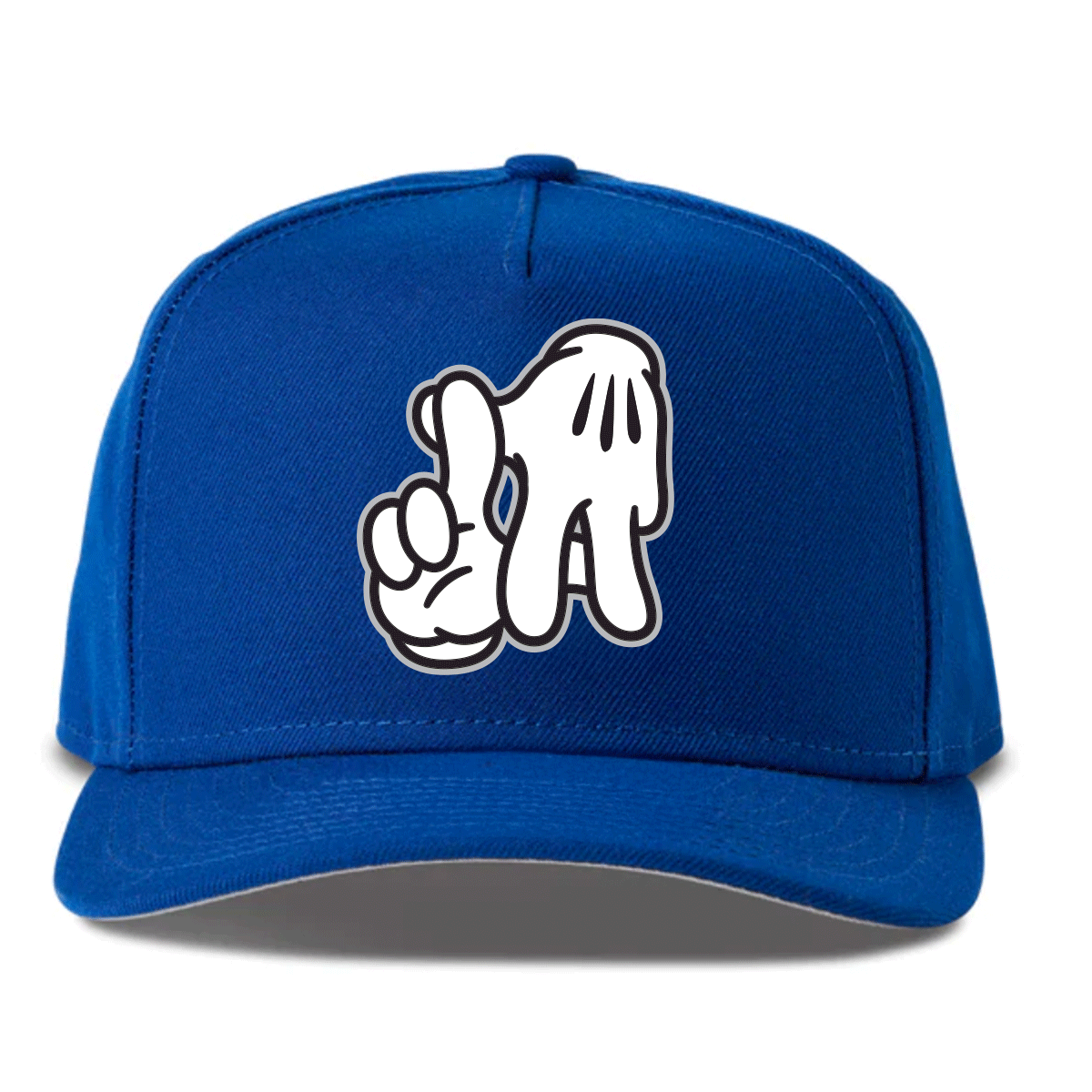 LA Mickey Hands 2025 Champs (Blue) - A-Frame Snapback