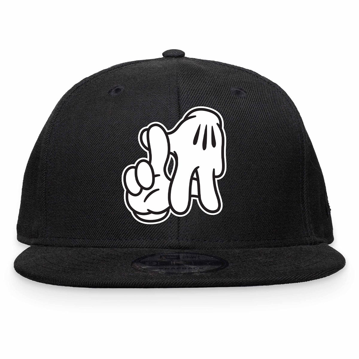 LA Mickey Hands (Black) - Snapback