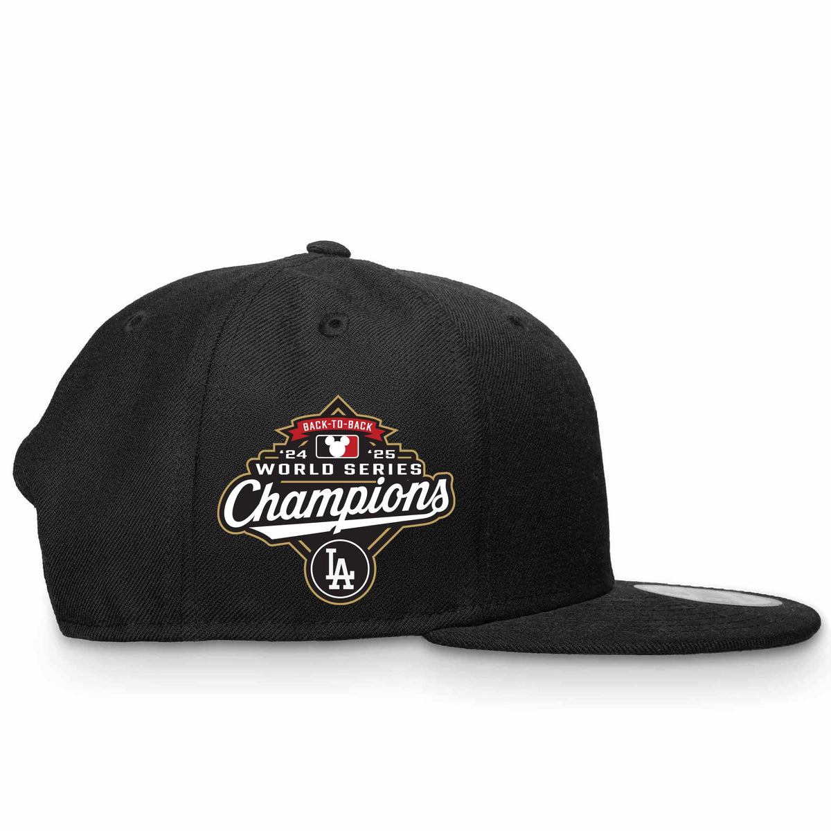 LA Mickey Hands 2025 Champs (Black) - Snapback