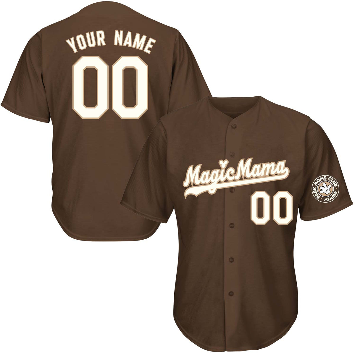 Magic Mama Baseball Jerseys - Neutral