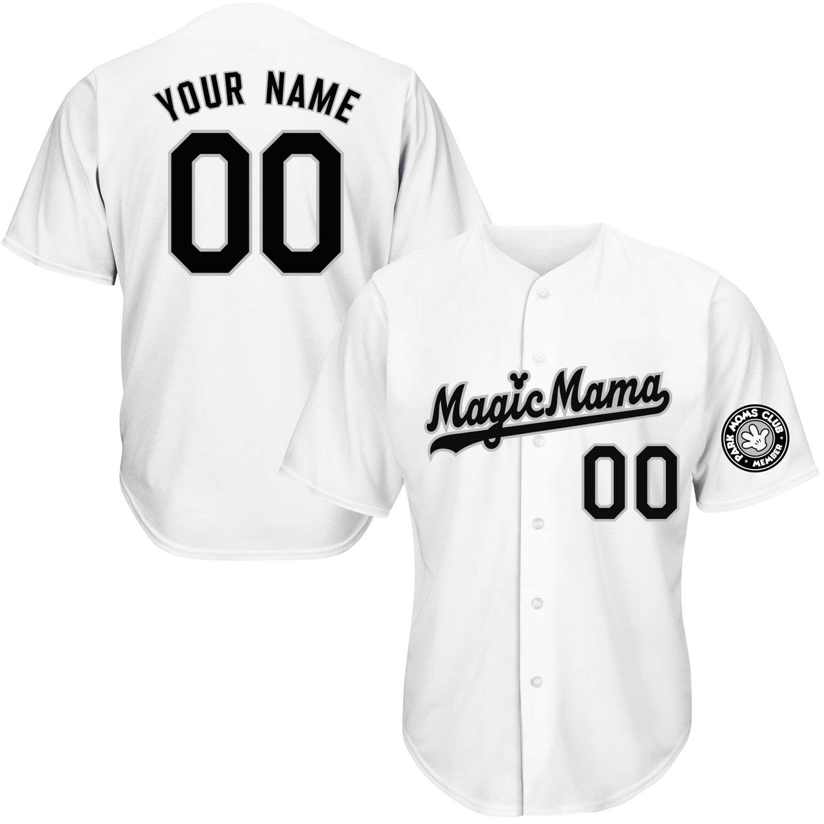 Magic Mama Baseball Jerseys