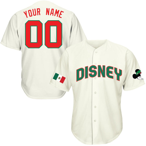 Mexico D Baseball Jersey