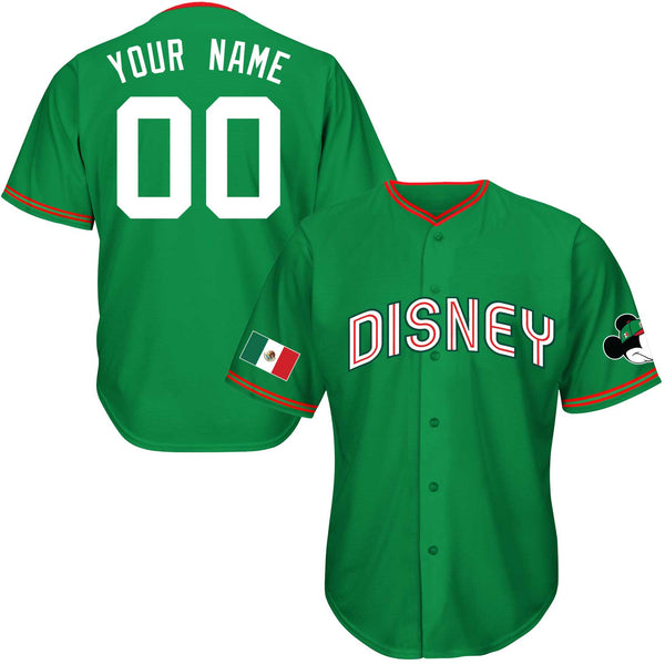 Mexico D Baseball Jersey