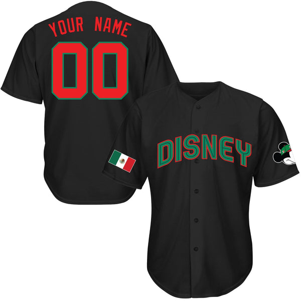 Mexico D Baseball Jersey
