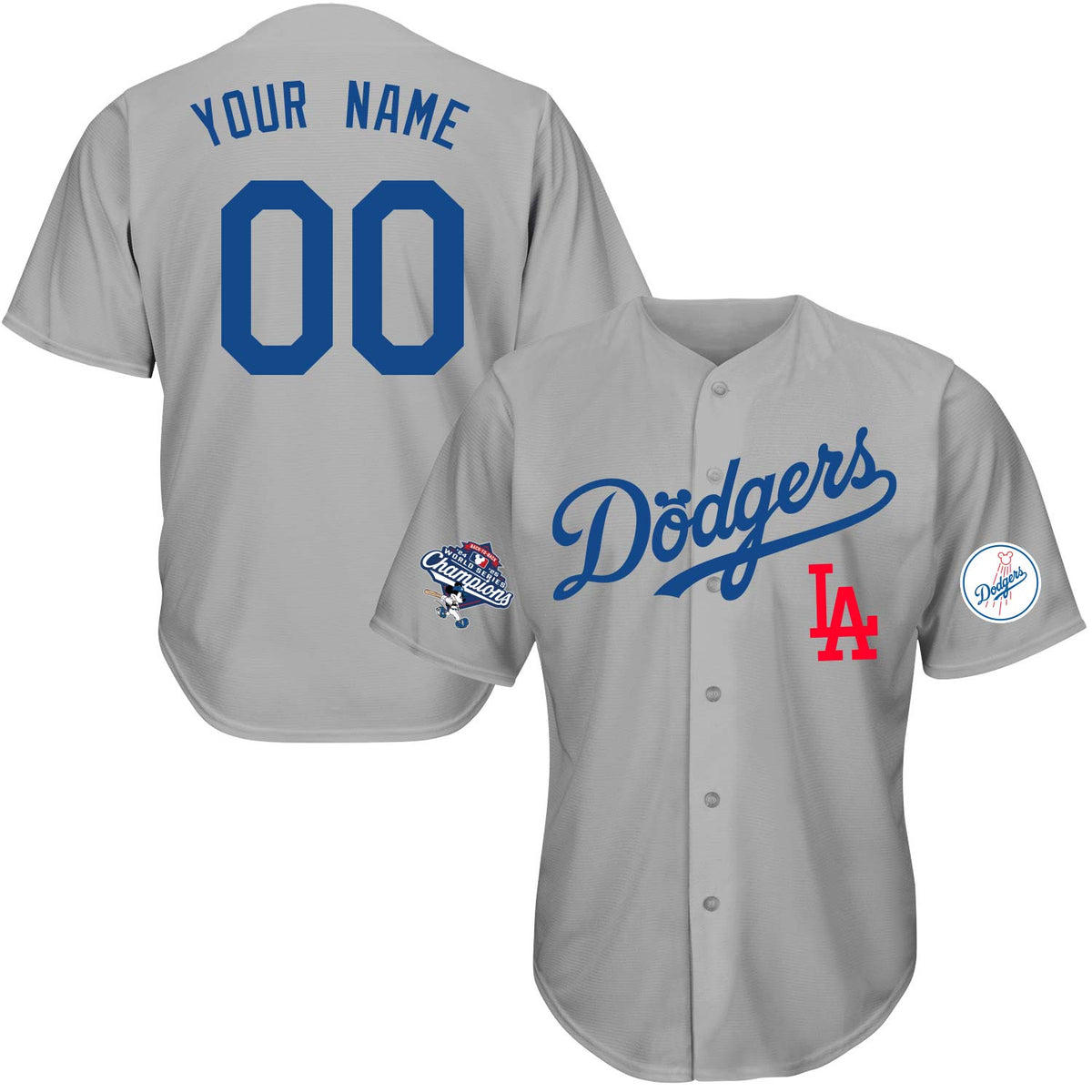 Hometown Fly Ball Back2Back Champs LA Baseball Jersey