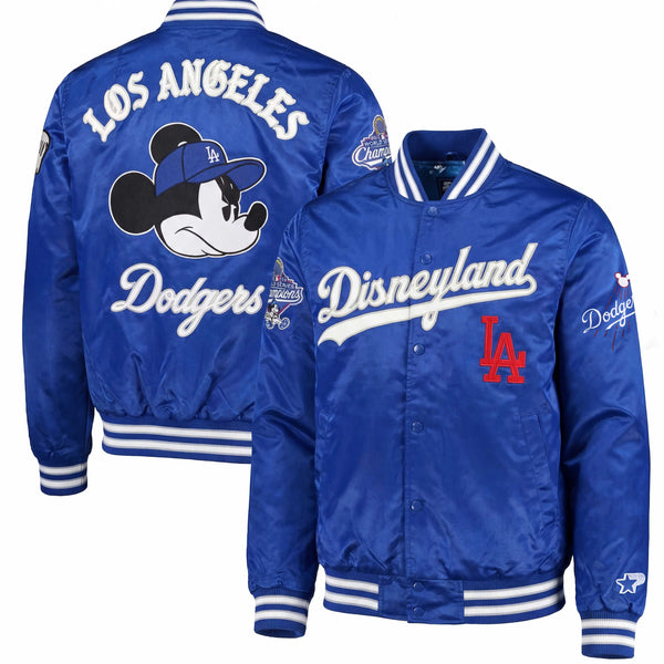 Dsnyland LA Satin Jacket - Royal Blue