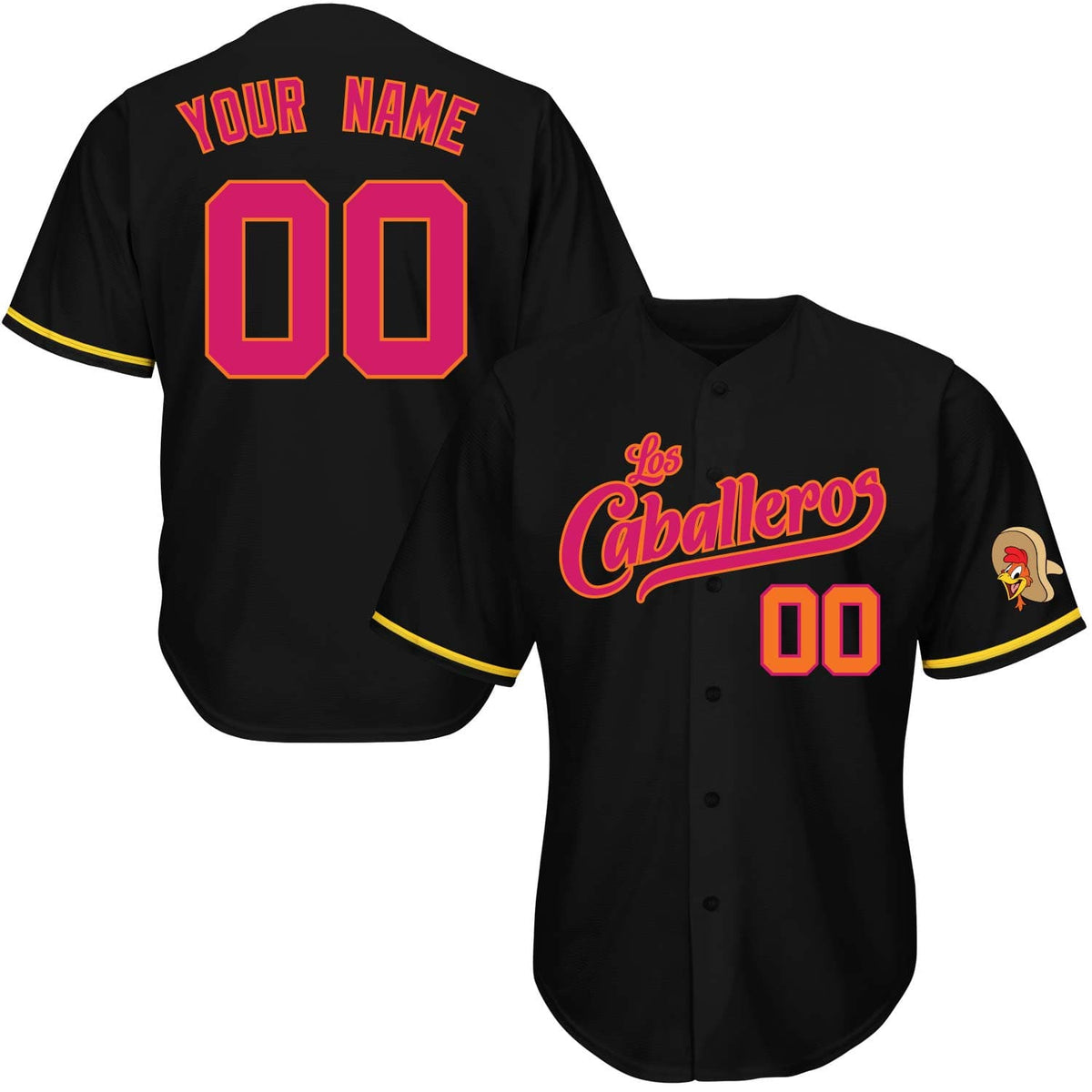 Los Caballeros Baseball Jersey - Panchito