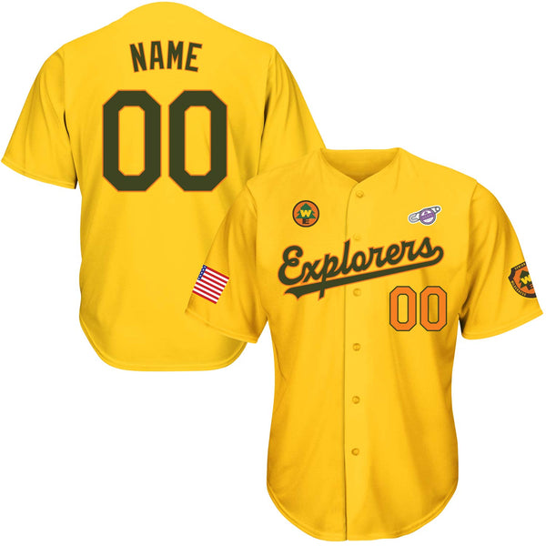 Explorers Russell Baseball Jersey