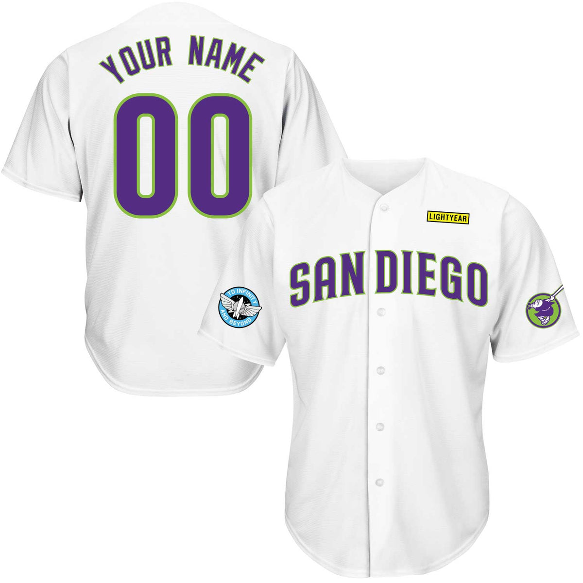 Buzz City Connect  Baseball Jersey - San Diego