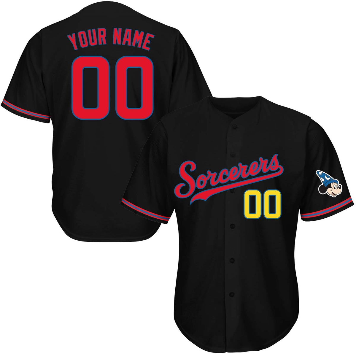 Sorcerers Baseball Jerseys