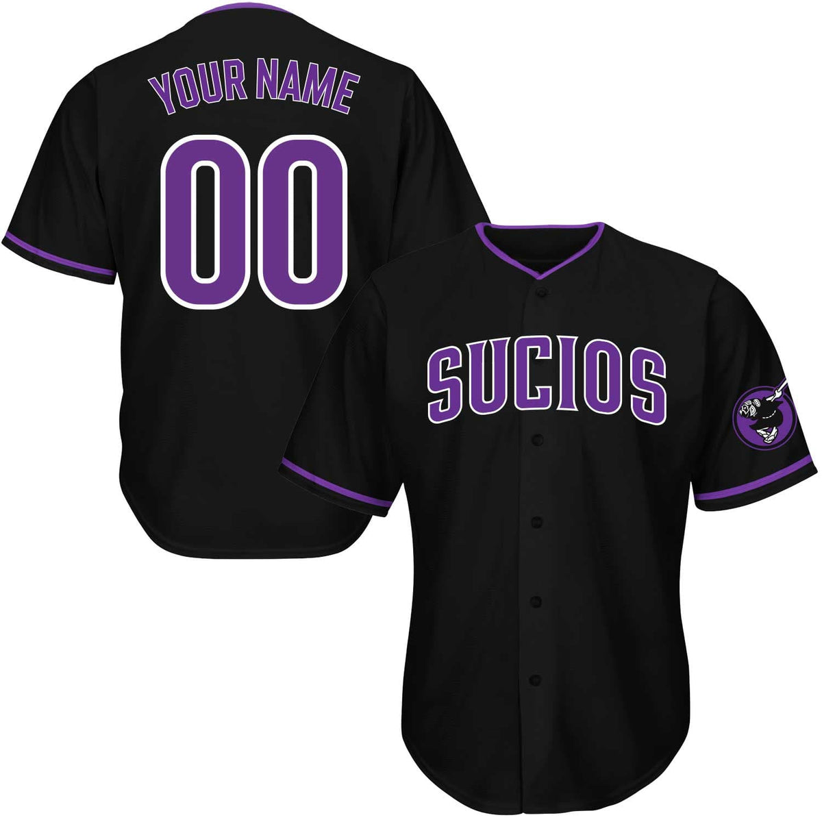 Sucios 619 Baseball Jersey