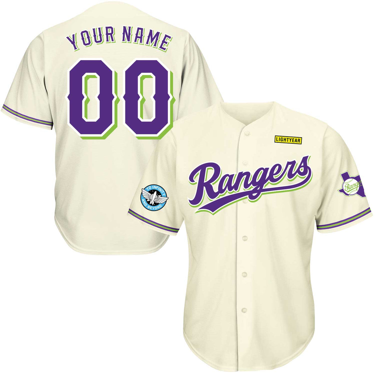 Buzz City Connect  Baseball Jersey - Texas