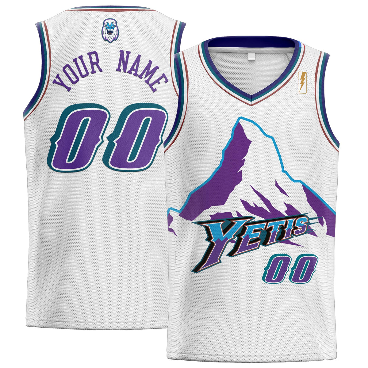 Yetis Basketball Jersey