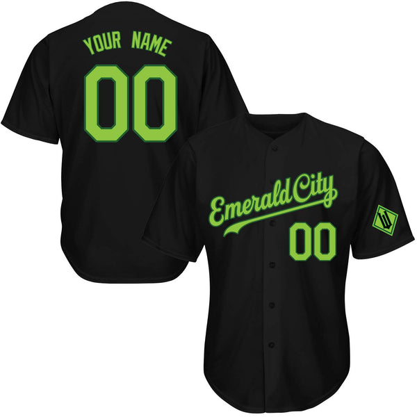 Emerald City Baseball Jerseys - Elphaba