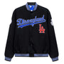 Hometown LA Letterman Wool Jacket (Black) - Ready to Ship