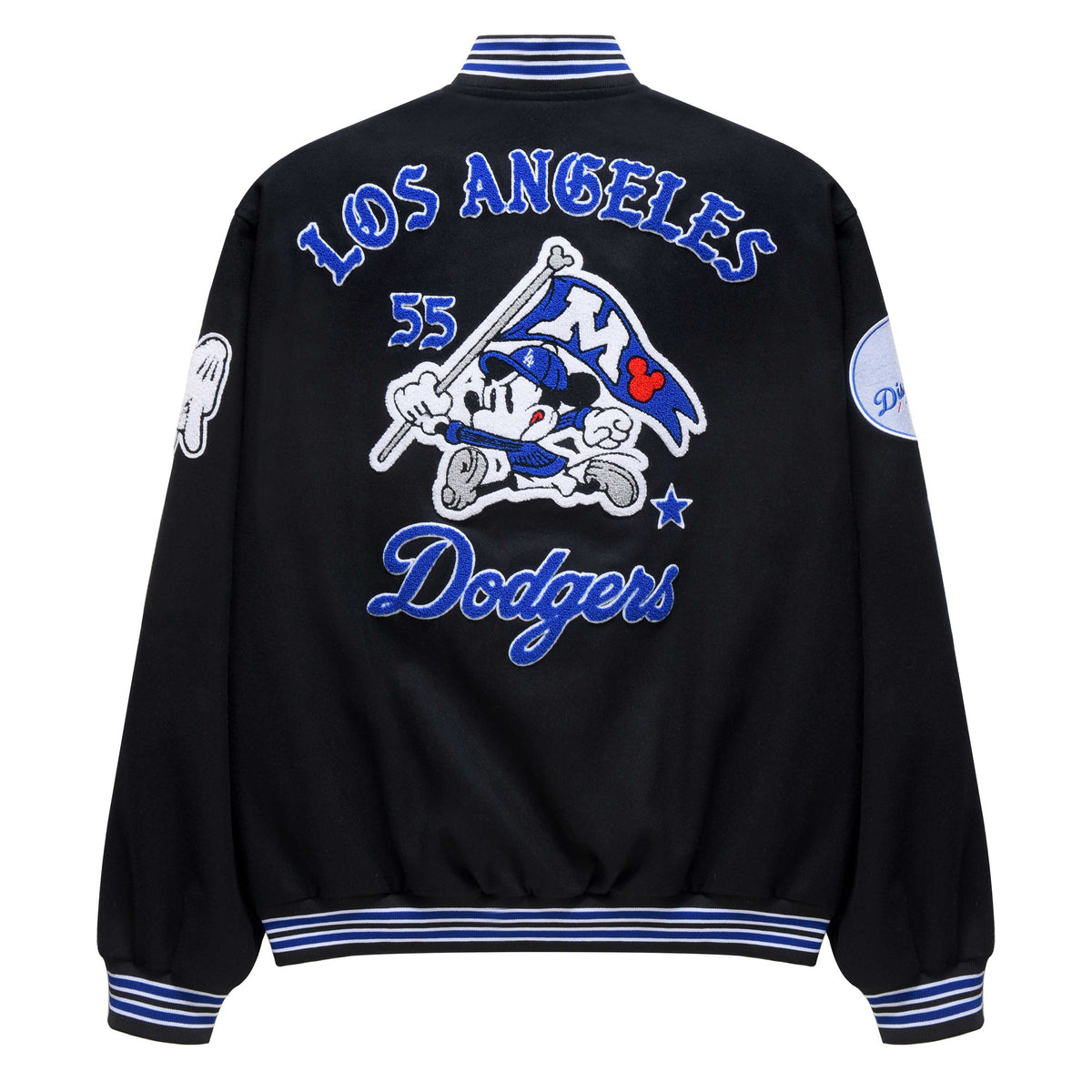 Hometown LA Letterman Wool Jacket (Black)