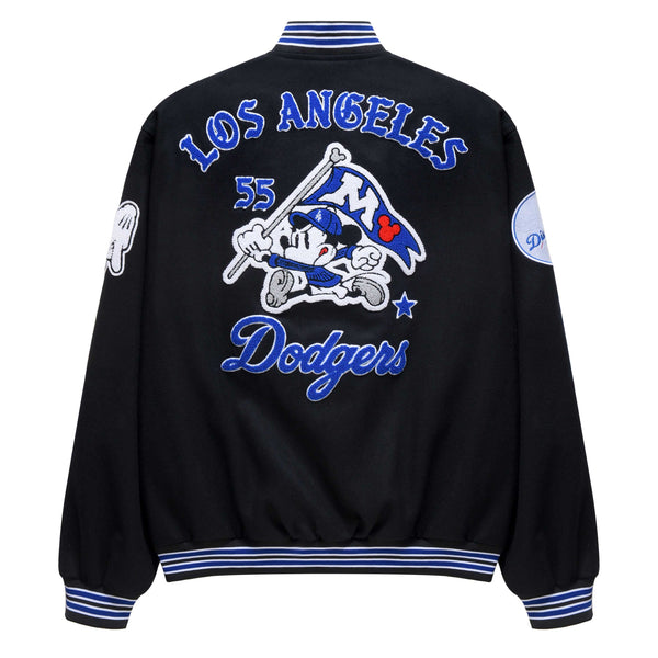 Hometown LA Letterman Wool Jacket (Black)
