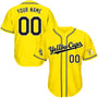 DCA Yellow Cups Baseball Jerseys