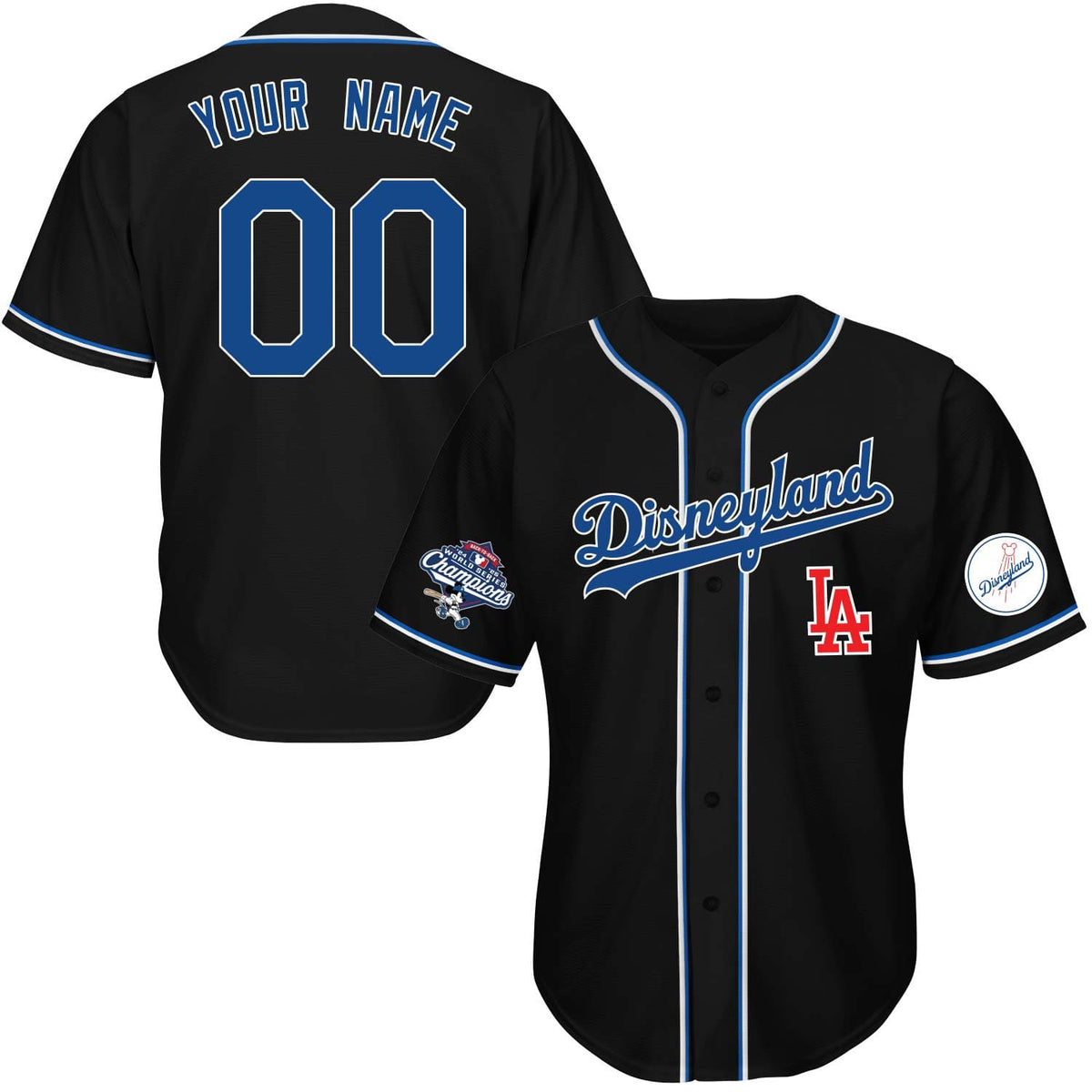 Hometown Back2Back Champs LA Baseball Jersey