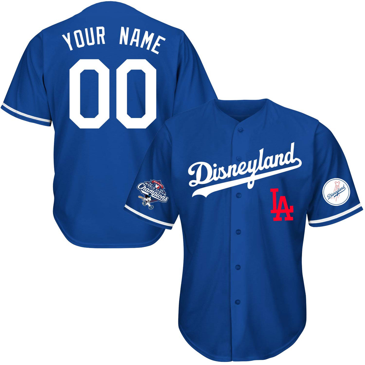 Hometown Back2Back Champs LA Baseball Jersey